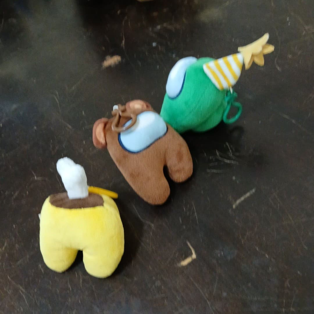 Among Us plush w clips (3] - Thumbnail 4