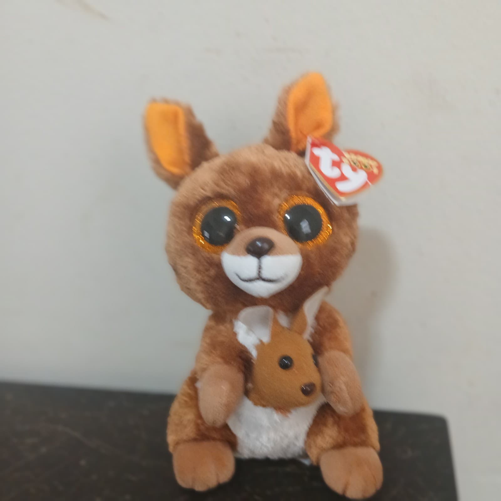 TY KIPPER THE KANGAROO BEANIE BABIES NWT - Thumbnail 2