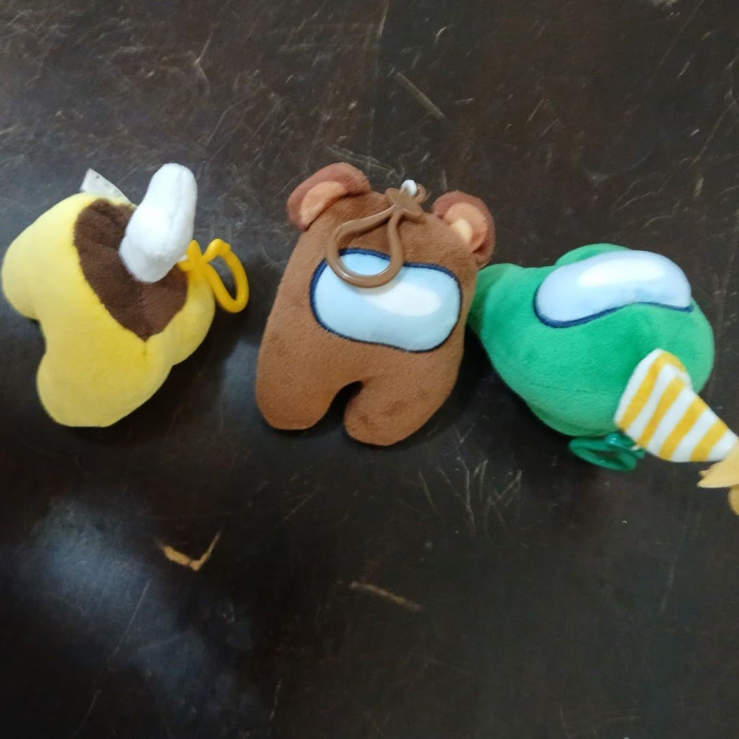 Among Us plush w clips (3] - Thumbnail 3