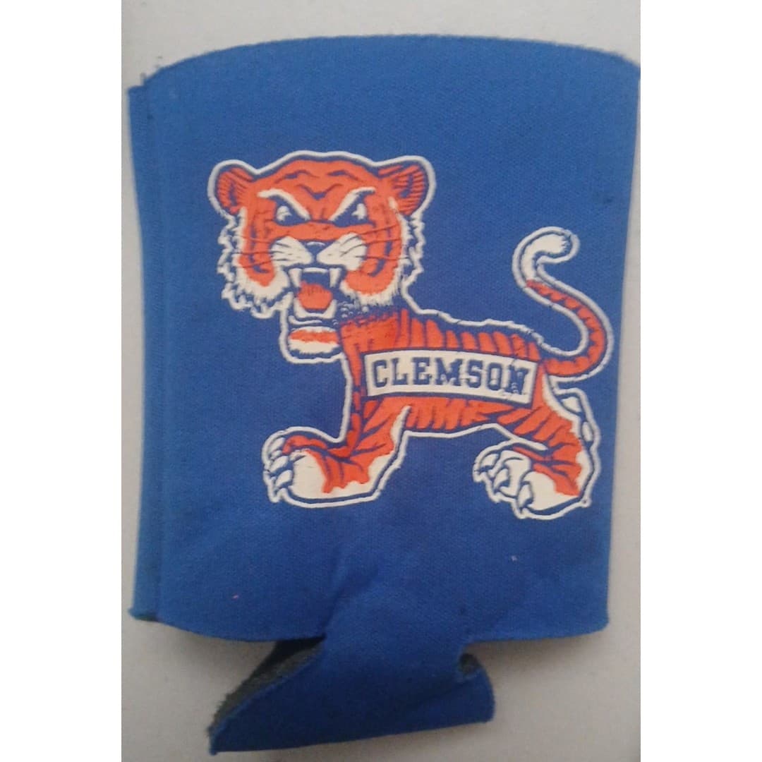 3 Coozies BUDWEISER 12OZ. VINTAGE CLEMSON TIGER 12OZ AUBURN 2010 NATIONAL CHAMP - Thumbnail 3