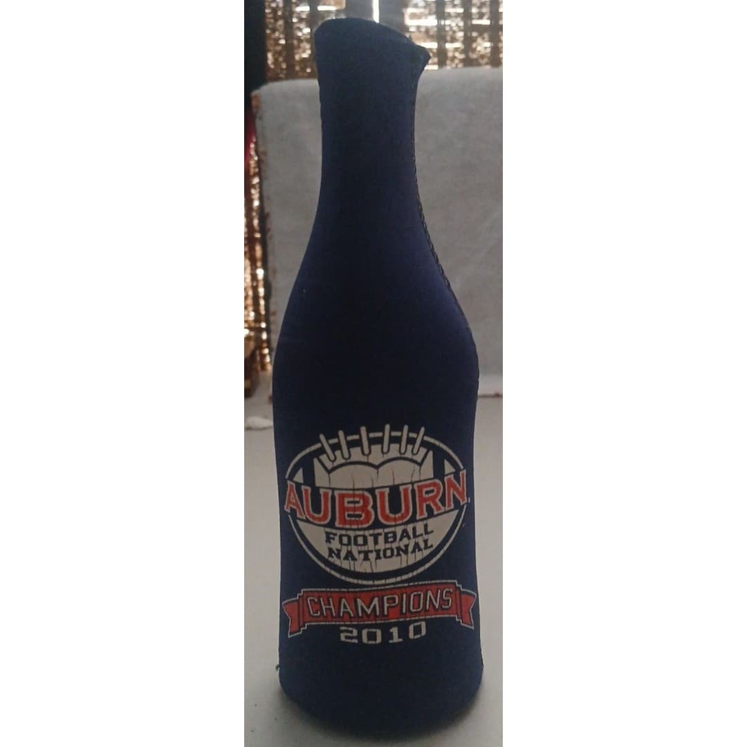 3 Coozies BUDWEISER 12OZ. VINTAGE CLEMSON TIGER 12OZ AUBURN 2010 NATIONAL CHAMP - Thumbnail 6