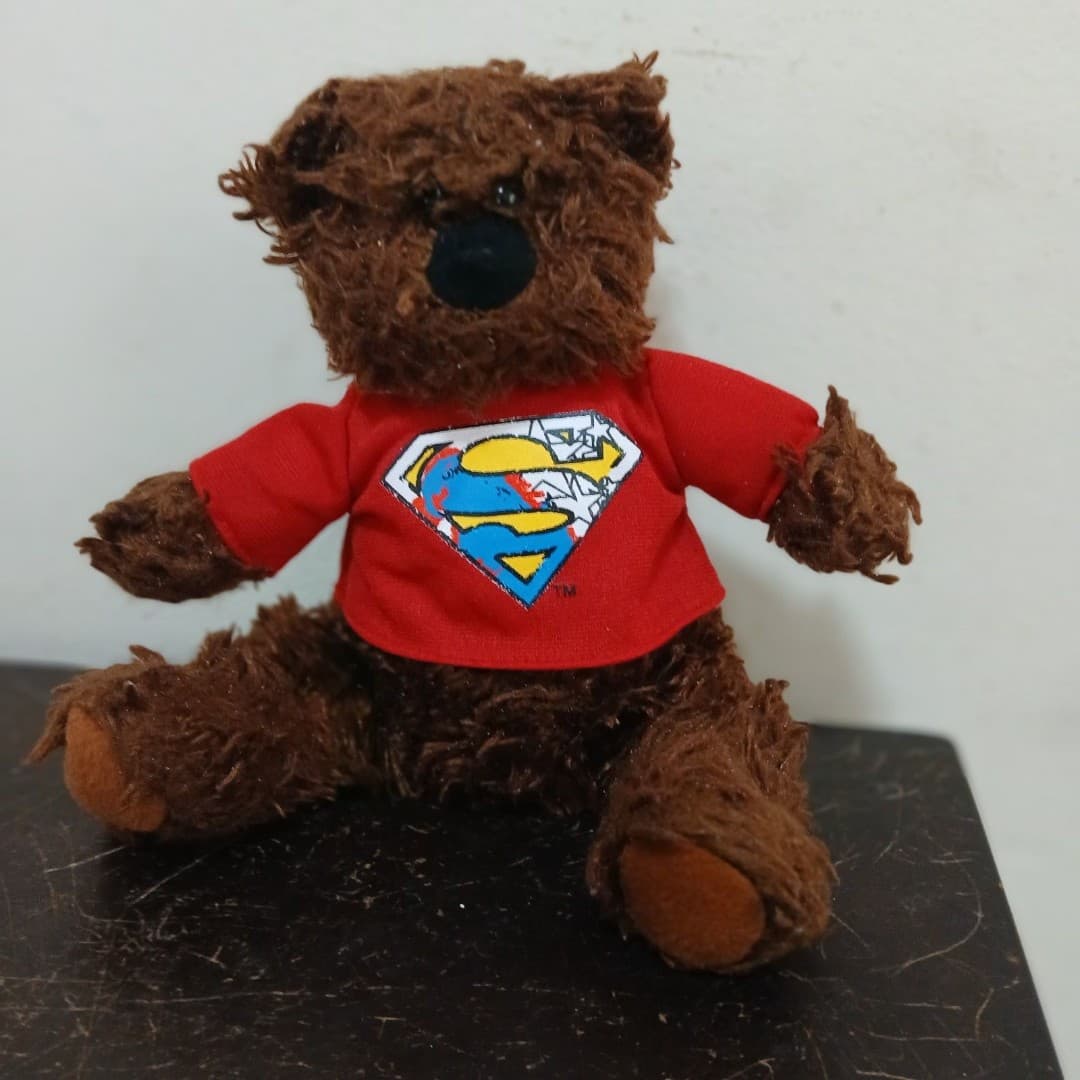 Superman bear kellytoy vintage