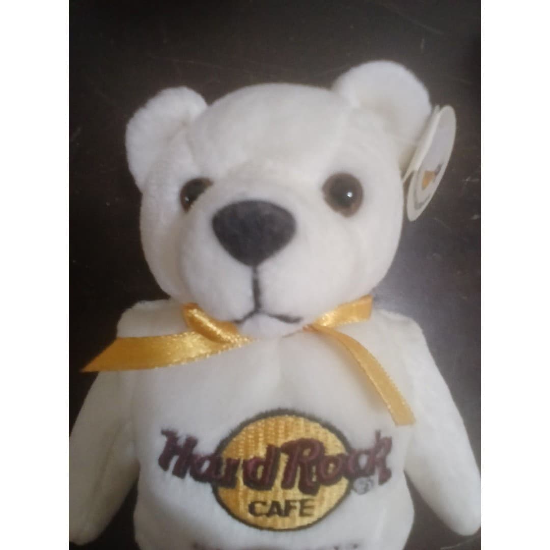 Hard Rock Cafe St. Thomas Peter Beara bear vintage - Thumbnail 3