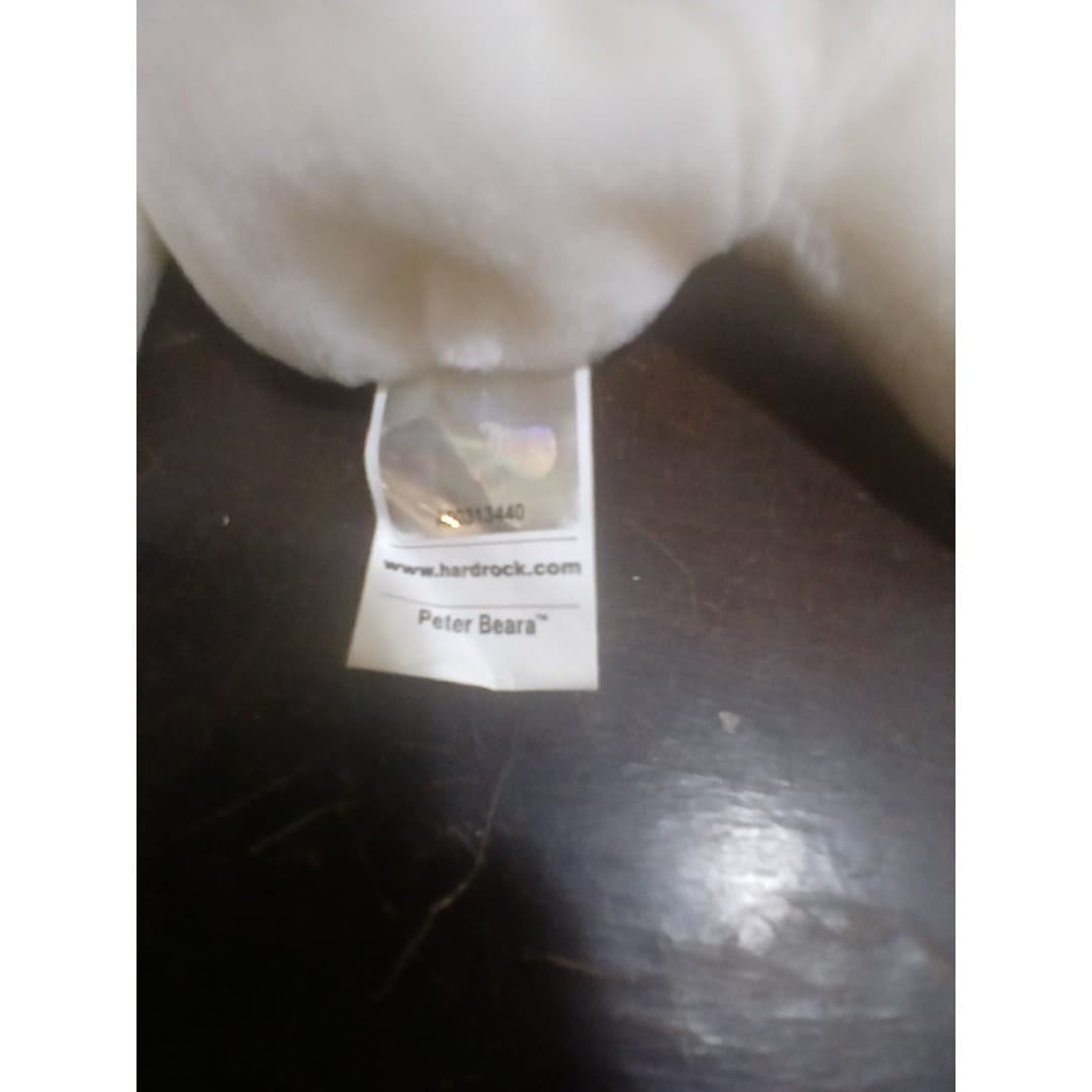 Hard Rock Cafe St. Thomas Peter Beara bear vintage - Thumbnail 9