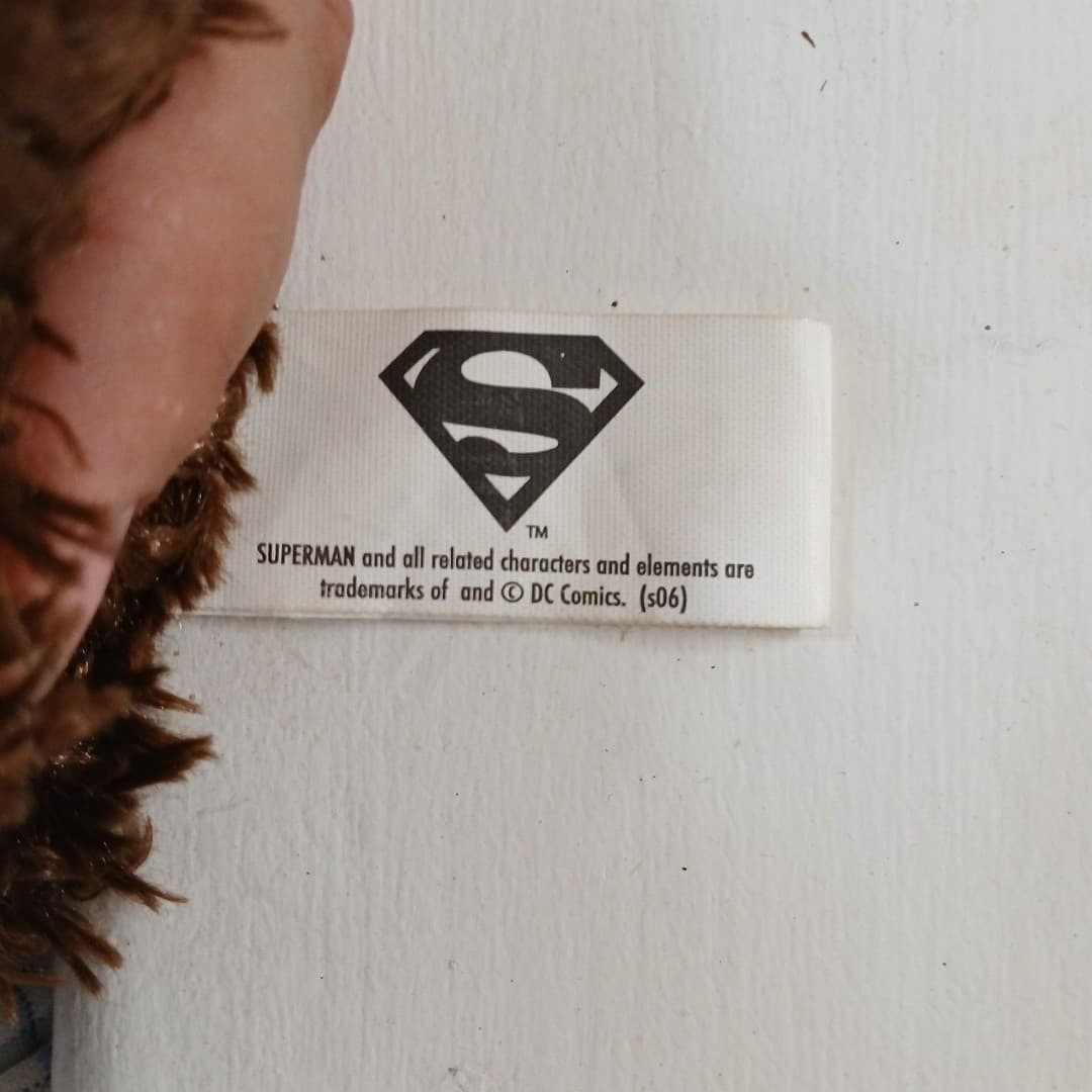 Superman bear kellytoy vintage - Thumbnail 5