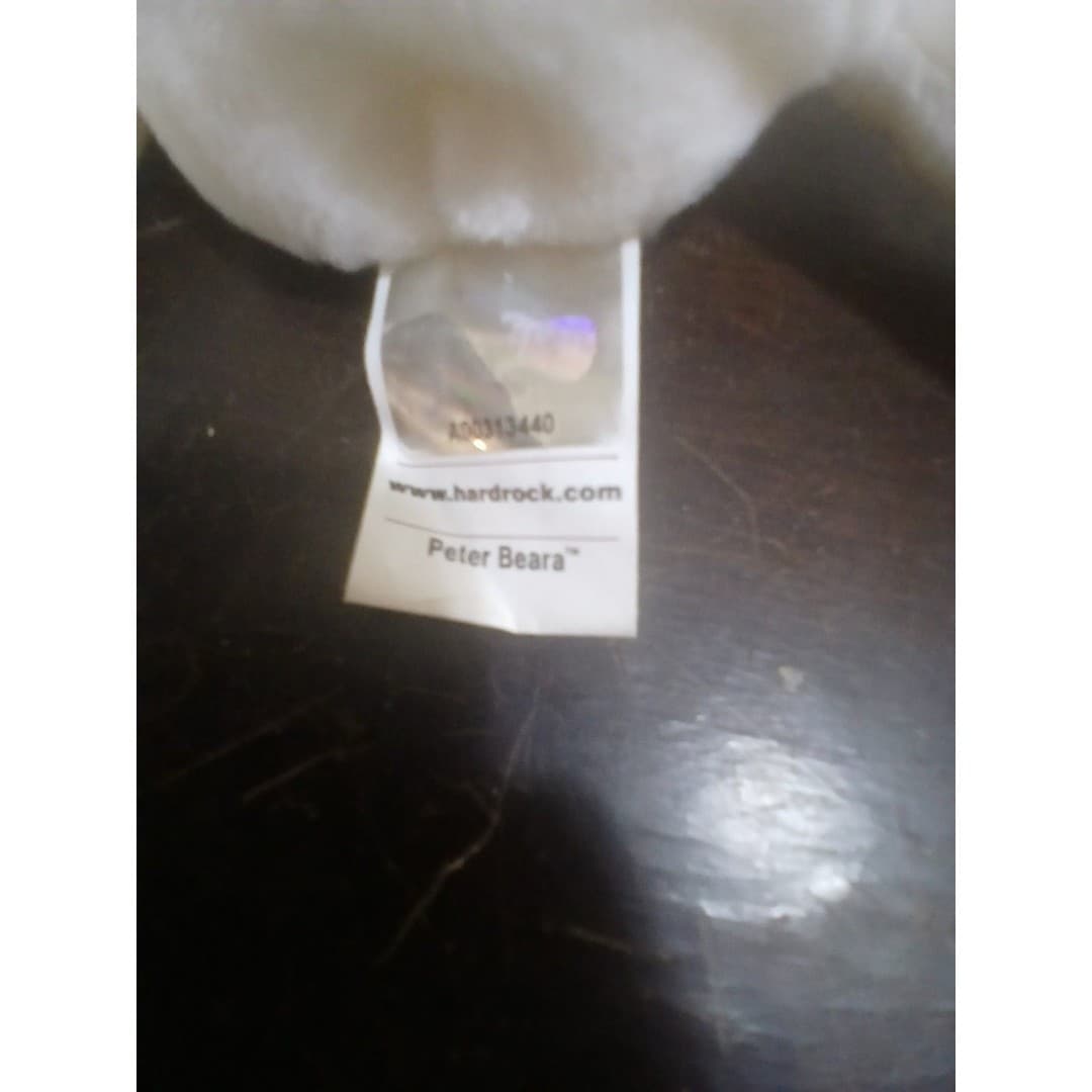 Hard Rock Cafe St. Thomas Peter Beara bear vintage - Thumbnail 12