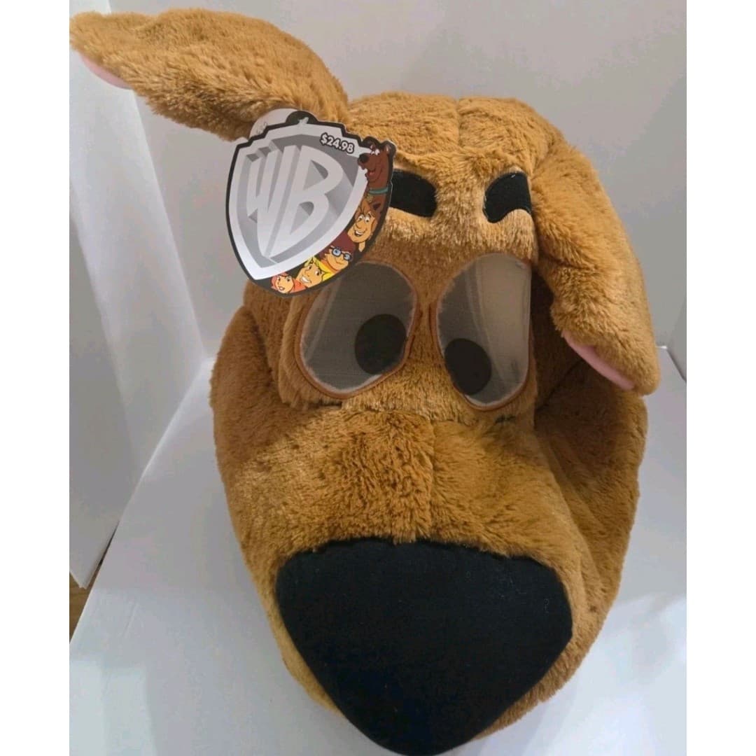 New SCOOBY DOO Oversized Mascot Greeter Head Plush Halloween Mask Adult Size - Thumbnail 9