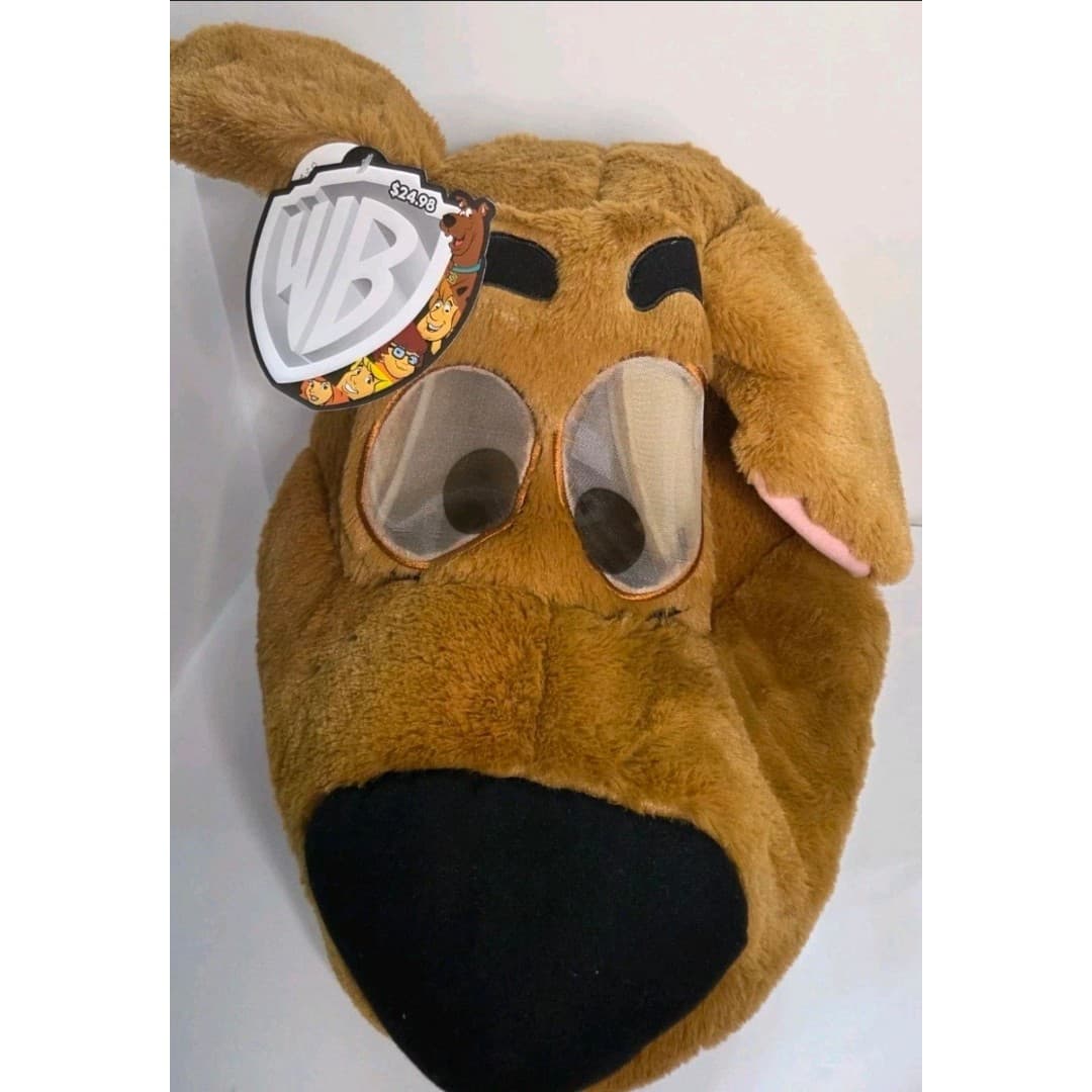 New SCOOBY DOO Oversized Mascot Greeter Head Plush Halloween Mask Adult Size - Thumbnail 12
