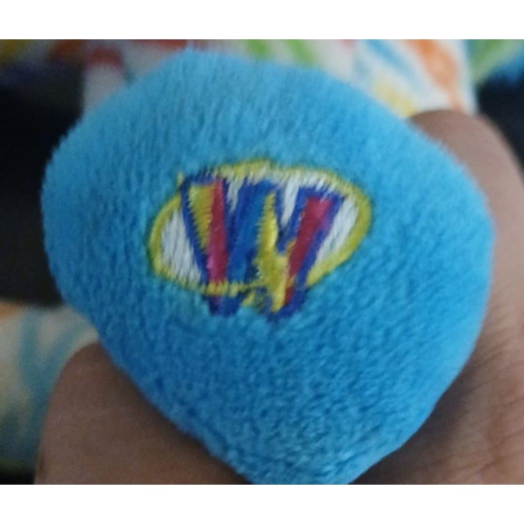 Webkinz Rainbow Zebra Ganz Plush HM486 / No Code] Retired 2011 Rare - Thumbnail 5