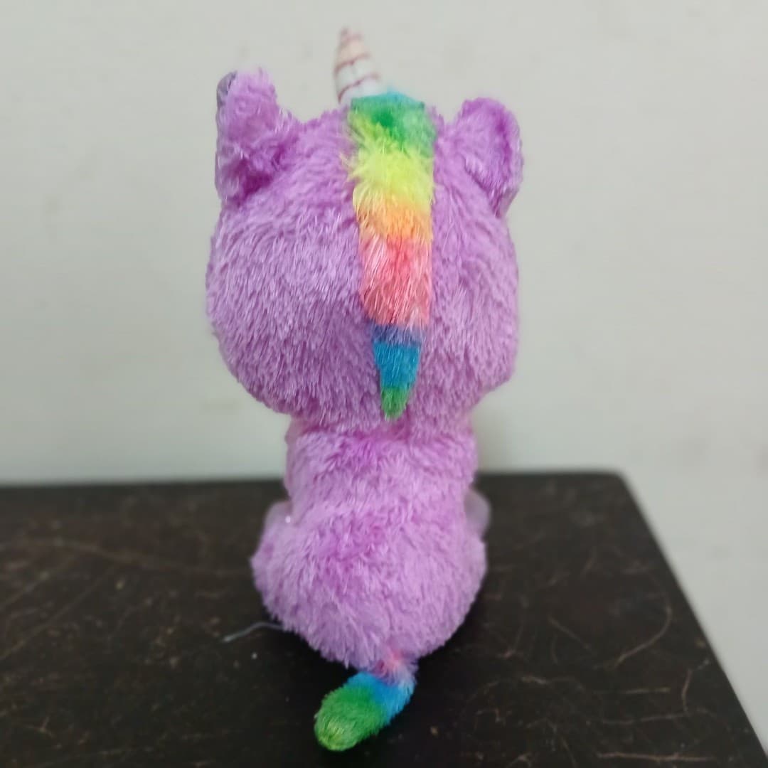 Ty Beanie Boos Rosette the purple unicorn - Thumbnail 3