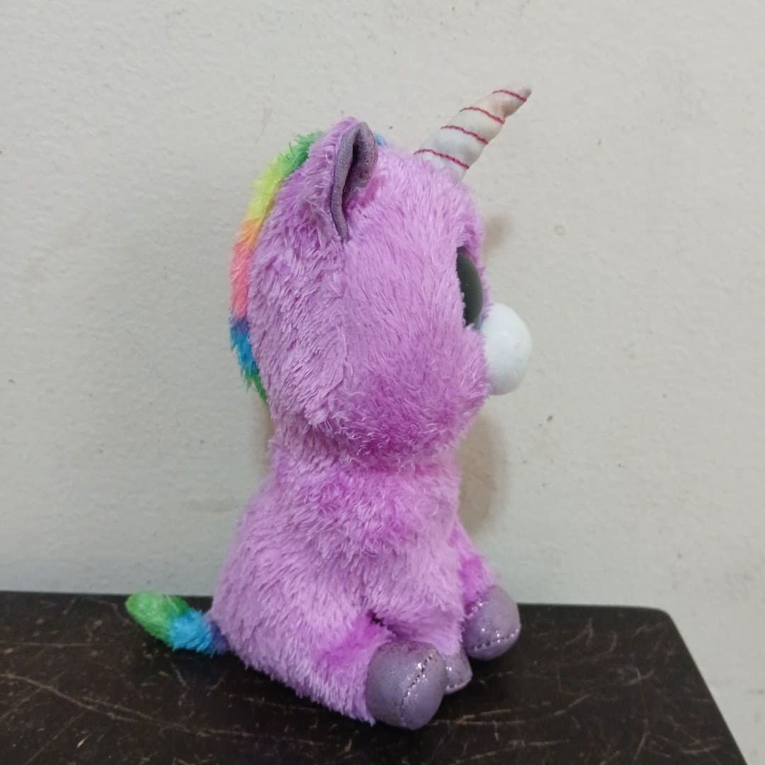Ty Beanie Boos Rosette the purple unicorn - Thumbnail 5