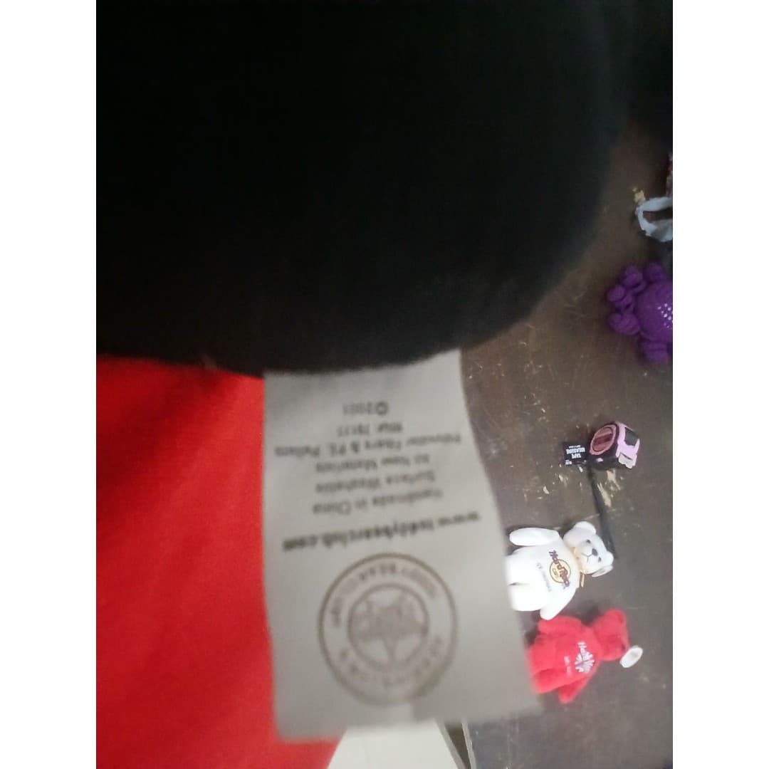 Hard Rock Cafe Charlie Beara Gatlinburg 2001 vintage plush bear - Thumbnail 9