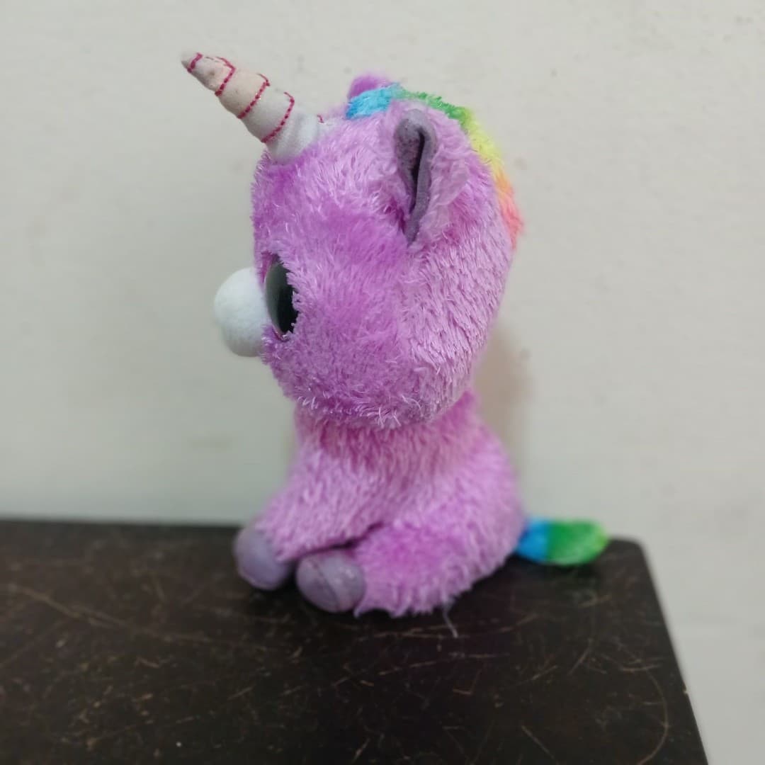 Ty Beanie Boos Rosette the purple unicorn - Thumbnail 2