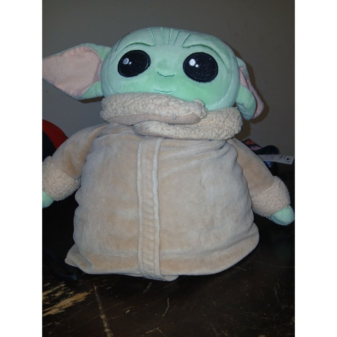 Grogu The Mandalorian Star Wars plush bag backpack