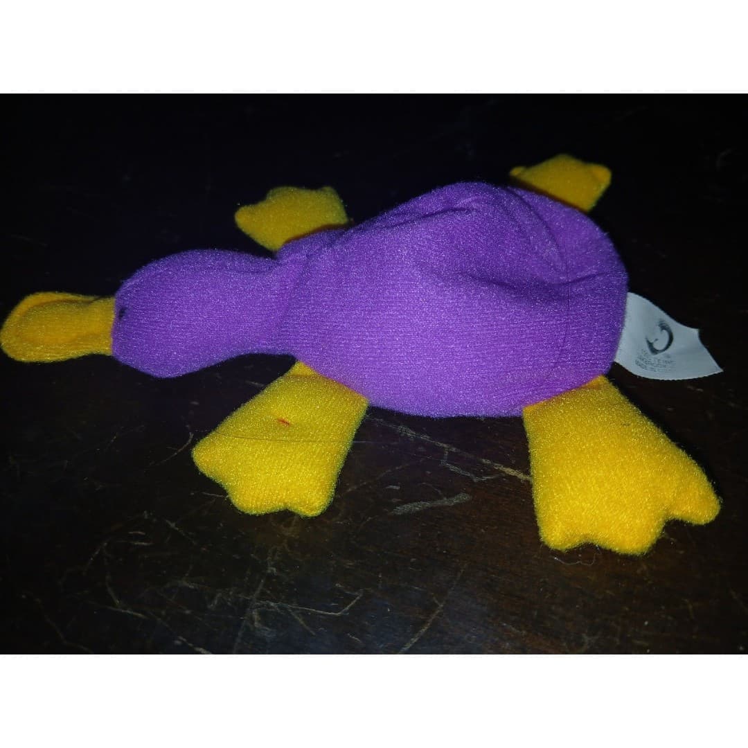 Ty Teenie Beanie Baby McDonald's 1997 Patti the Platypus Vintage - Thumbnail 3