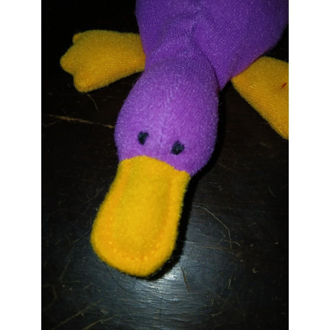 Ty Teenie Beanie Baby McDonald's 1997 Patti the Platypus Vintage - Thumbnail 6