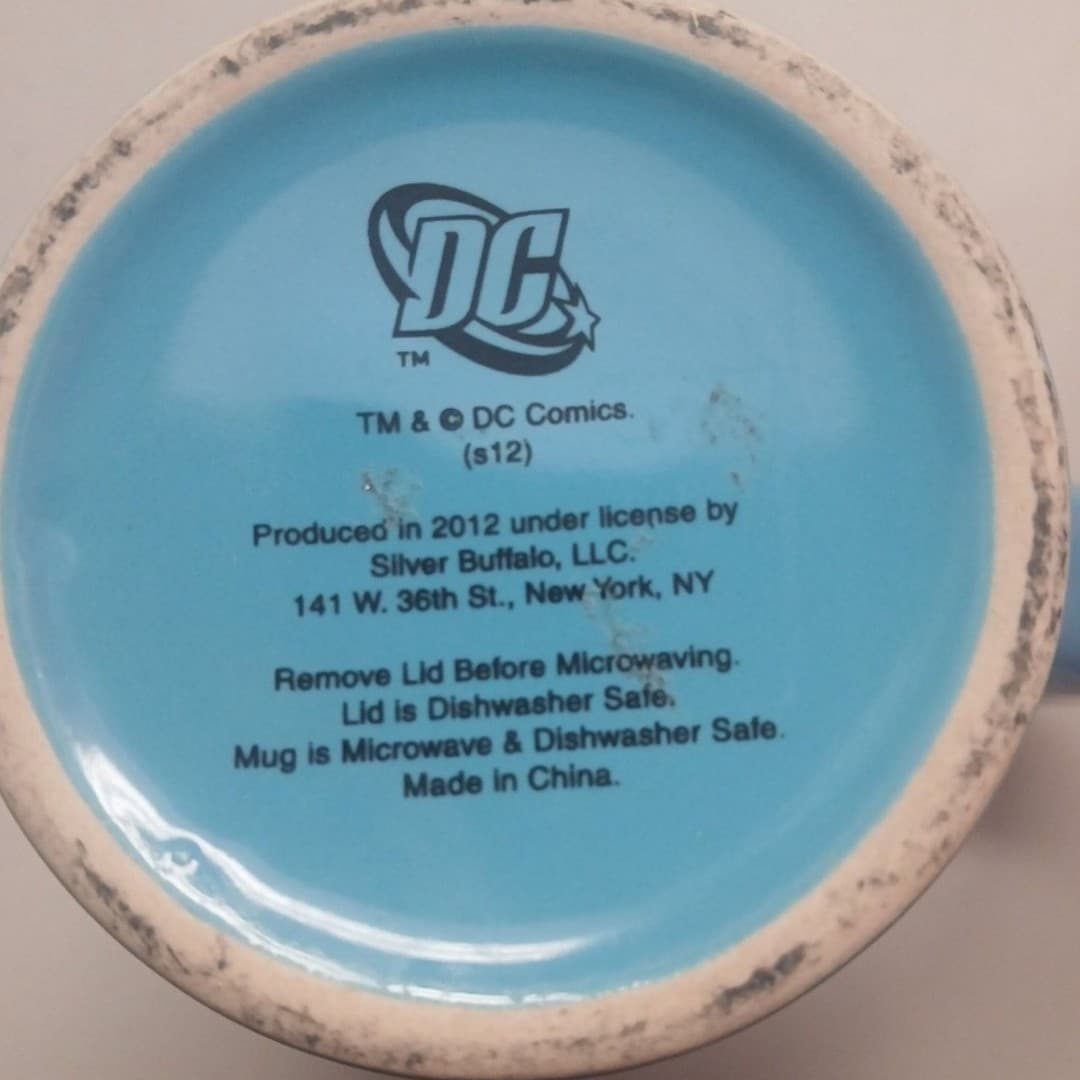 D.C Comics Superman Tall Coffee Mug 14 oz. - Thumbnail 4