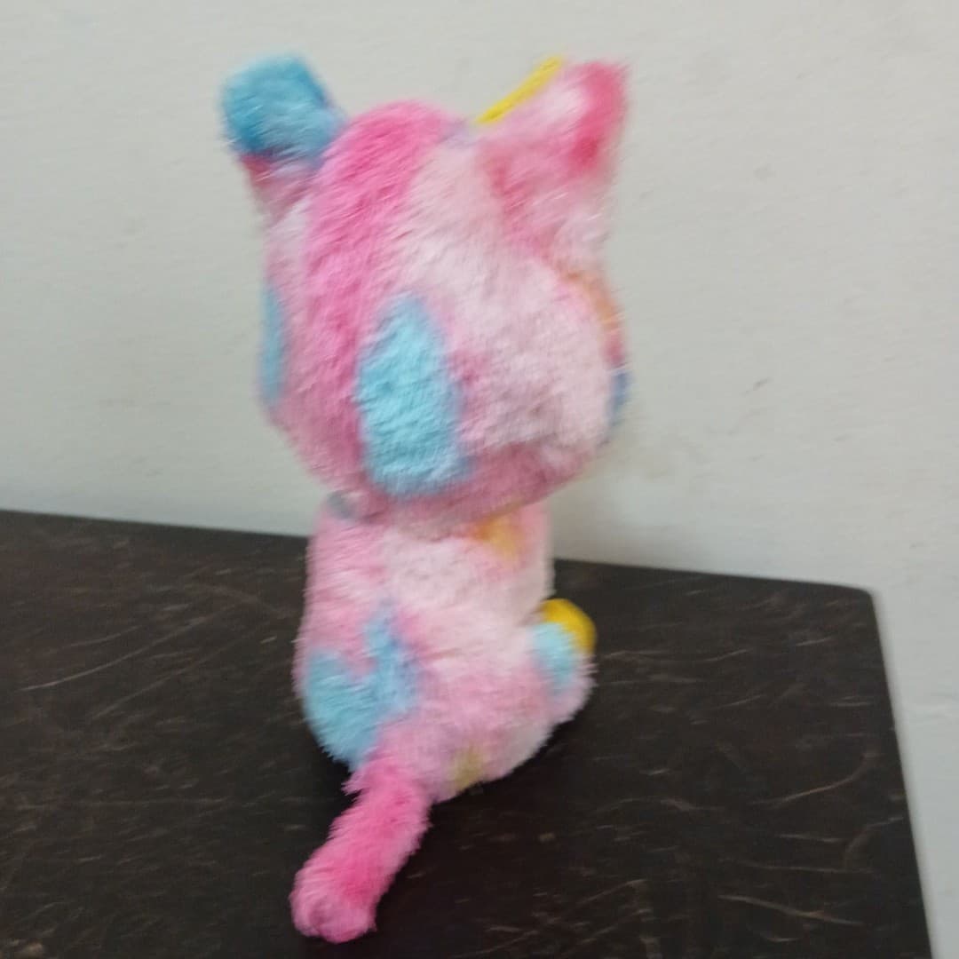 Ty Beanie Boos Fantasia multi-colored unicorn - Thumbnail 4