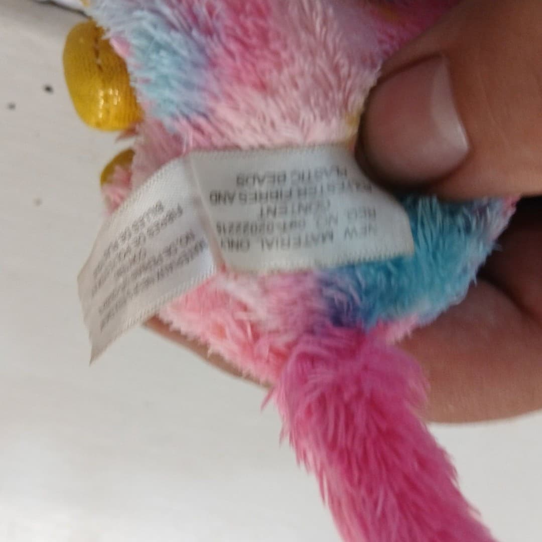 Ty Beanie Boos Fantasia multi-colored unicorn - Thumbnail 6