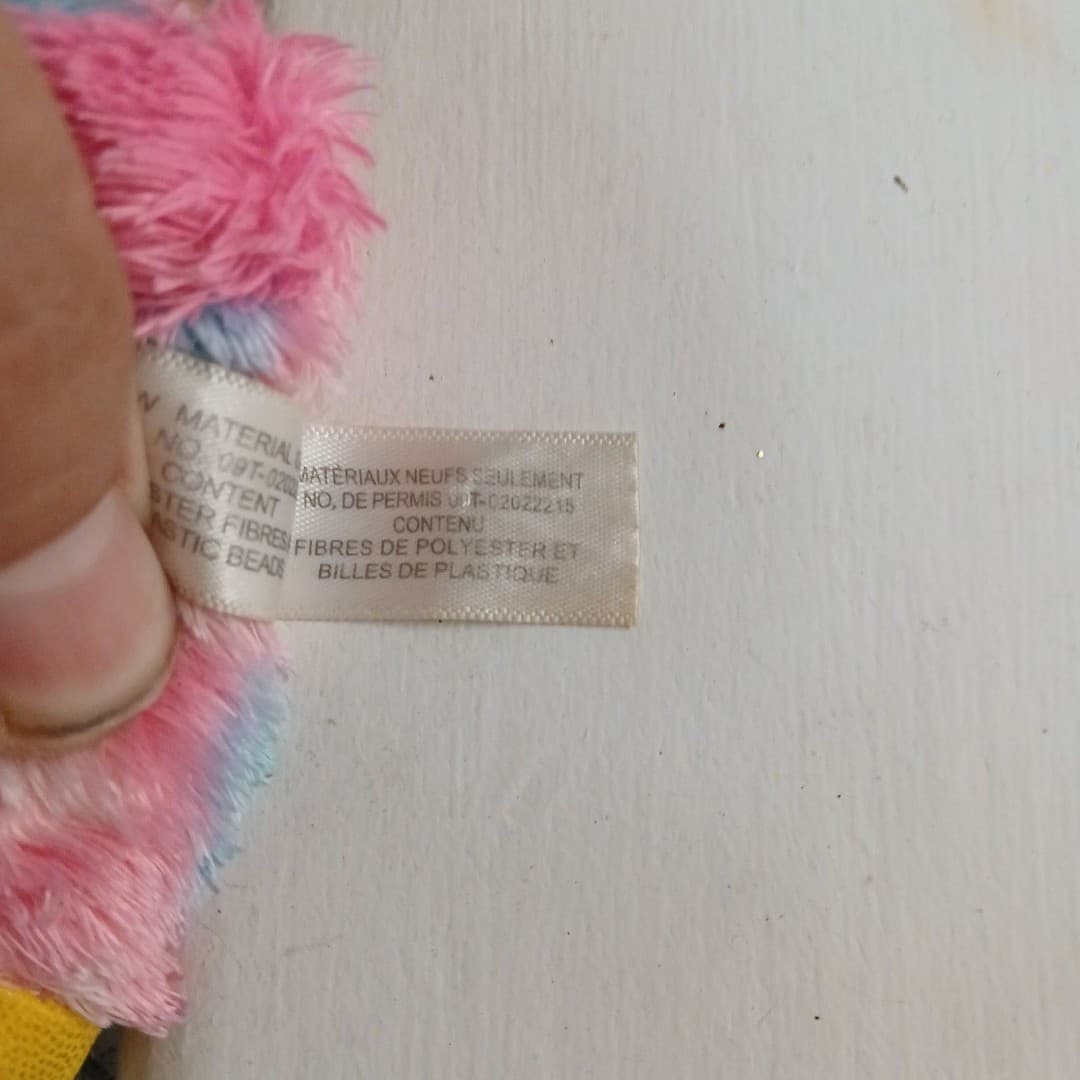 Ty Beanie Boos Fantasia multi-colored unicorn - Thumbnail 7