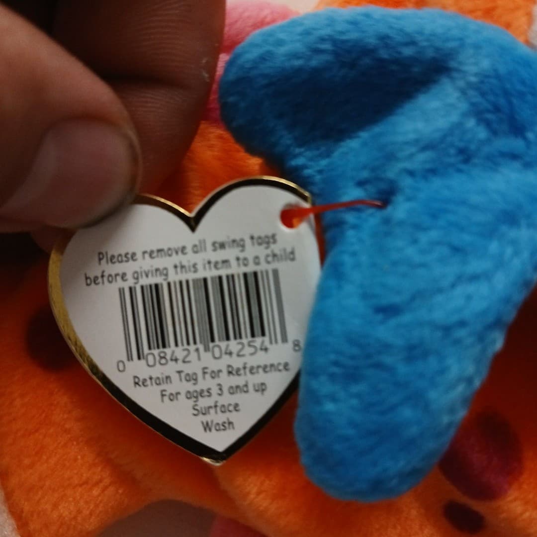 Ty Beanie Babies "Lips" the Fish 1999 vintage - Thumbnail 10