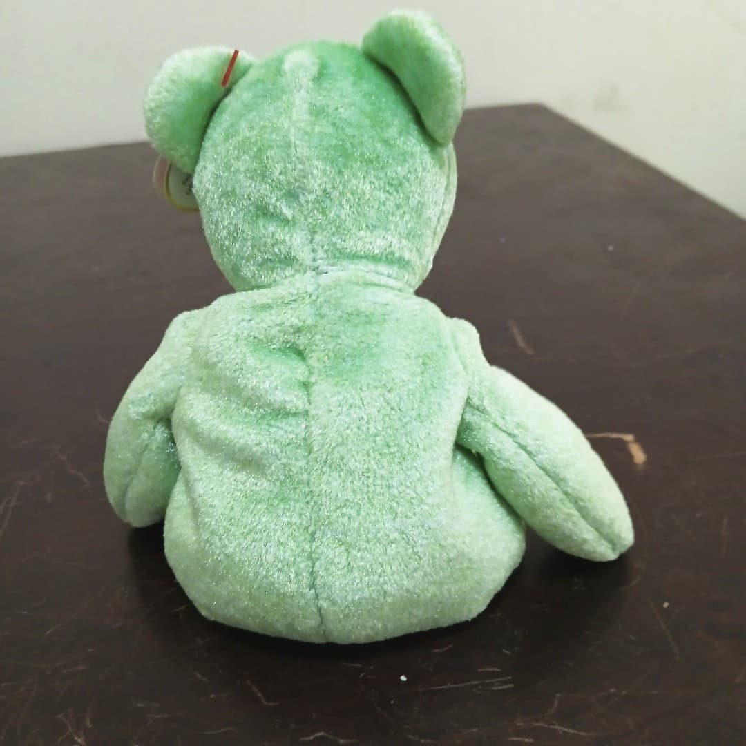 Ty Kicks soccer bear nwt 1999 vintage beanie babies - Thumbnail 3