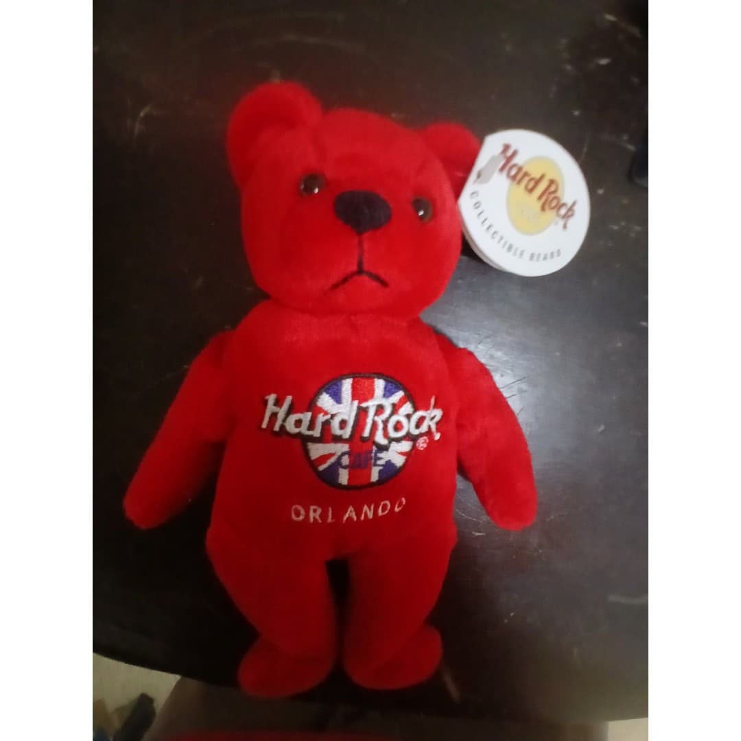 Hard Rock Cafe "Rita Beara" collectible teddy bear Orlando vintage - Image 1