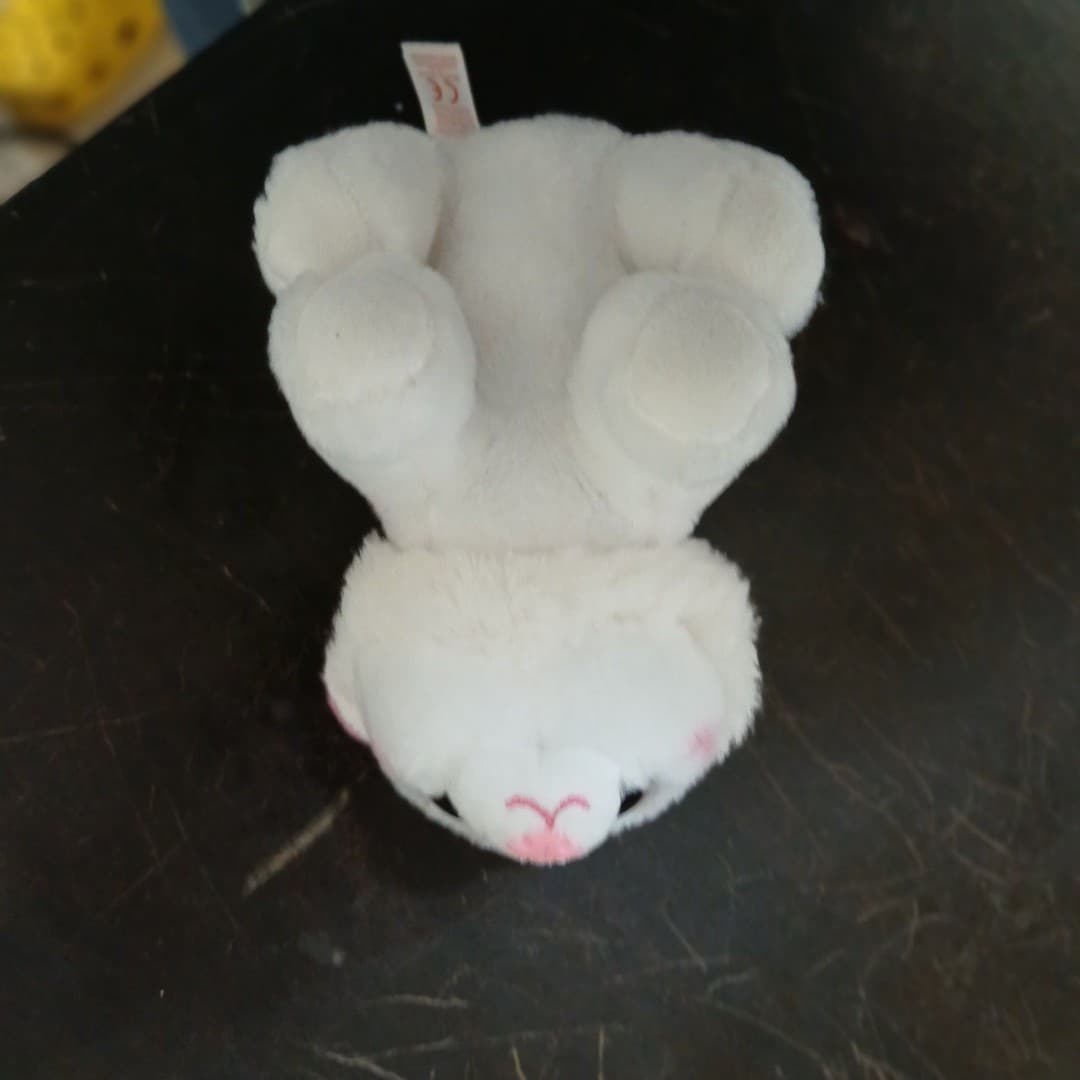 Ty Beanie Boo "Tabor" the Pink & White Tiger. - Thumbnail 5