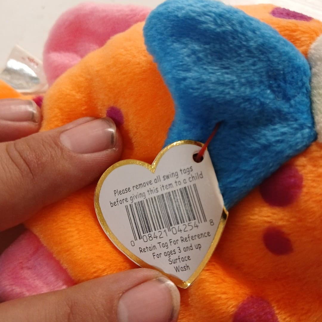 Ty Beanie Babies "Lips" the Fish 1999 vintage - Thumbnail 11