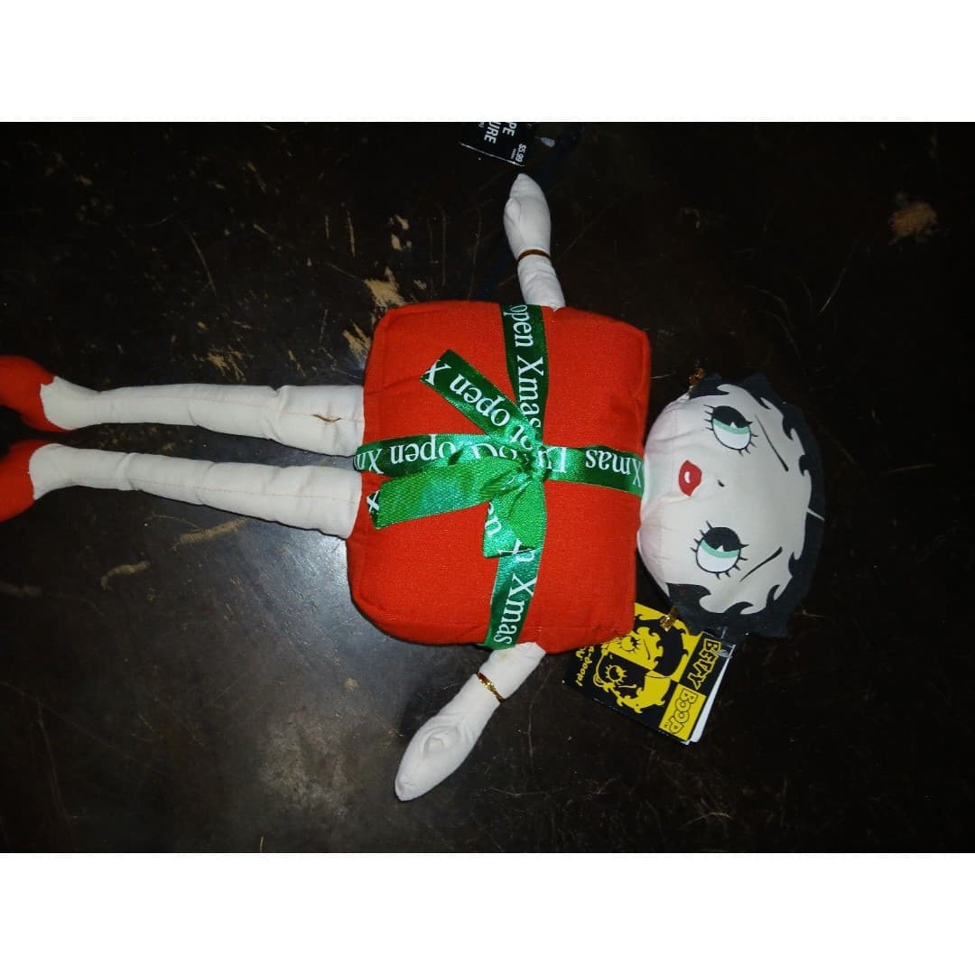 Betty Boop Christmas gift Do Not Open Until Xmas Kellytoy vintage plush doll nwt - Image 1