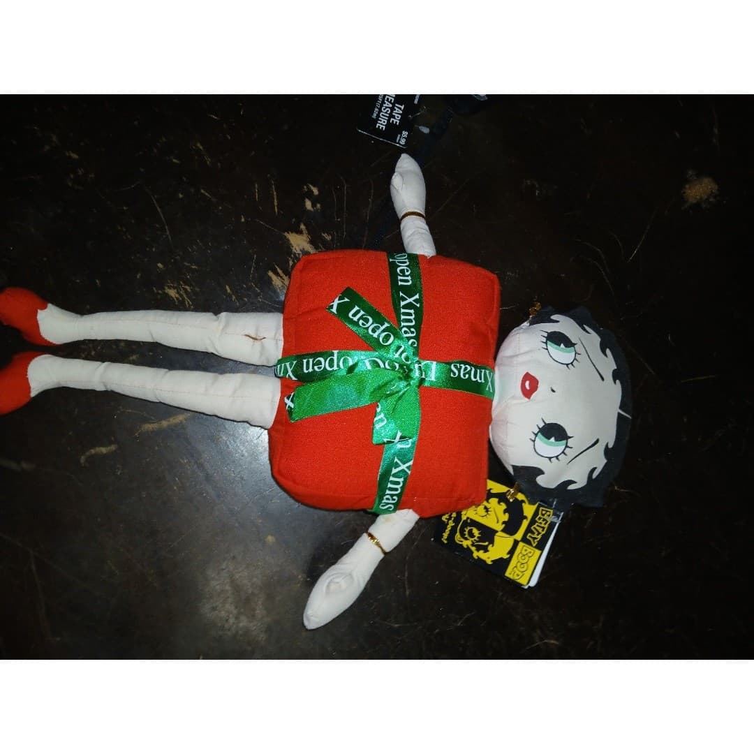 Betty Boop Christmas gift Do Not Open Until Xmas Kellytoy vintage plush doll nwt - Thumbnail 2