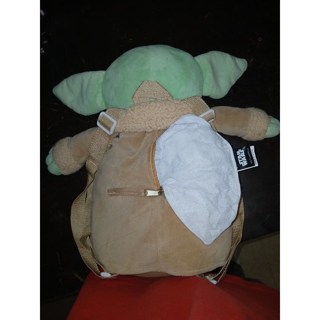 Grogu The Mandalorian Star Wars plush bag backpack - Thumbnail 6