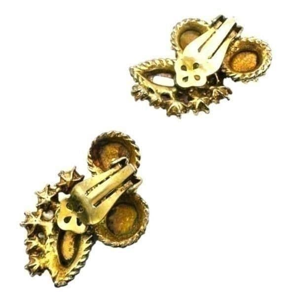 JULIANA D&E SCHREINER Glass Opal Dragons Breath Jelly Stone Aurora Borealis Broo - Thumbnail 7