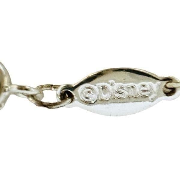 DISNEY Belle Princess Beauty and The Beast Rose Gold Silver Tone Floral Flower N - Thumbnail 4