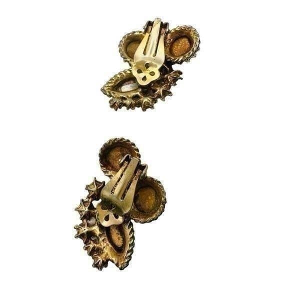 JULIANA D&E SCHREINER Glass Opal Dragons Breath Jelly Stone Aurora Borealis Broo - Thumbnail 3