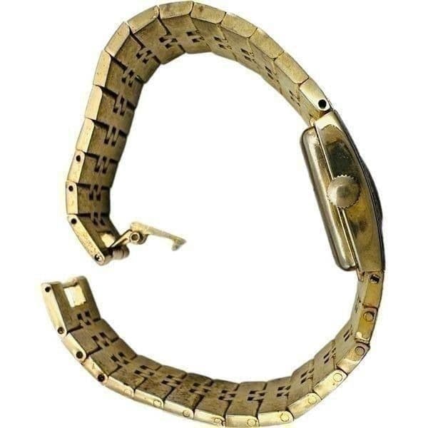 JALGA Heart Shaped Dial 10K Gold Plated Watch Manual Wind Up 1960s-1970s Antimag - Thumbnail 8