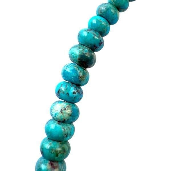 JAY KING DTR Mine Finds Genuine Turquoise Gemstone Copper Rose Gold Tone Bib Sta - Thumbnail 5