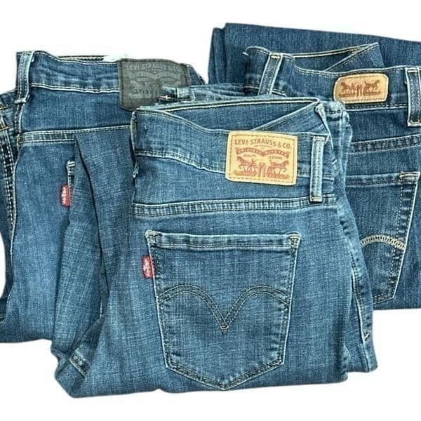 LEVI’S Jeans Pants Bulk Lot 3 Pair Levi’s 505 Straight Levi’s 512 Bootcut Levi’s - Thumbnail 8