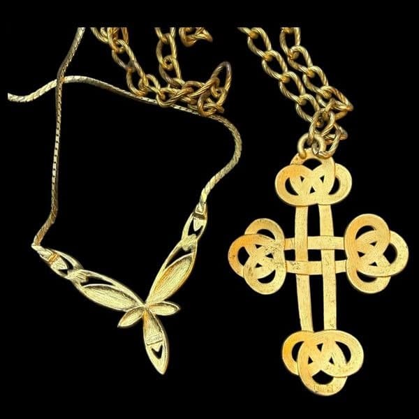 Vintage Designer Costume Jewelry Luxury Lot Trifari Hattie Carnegie Karl Lagerfe - Thumbnail 9