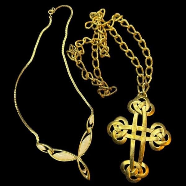 Vintage Designer Costume Jewelry Luxury Lot Trifari Hattie Carnegie Karl Lagerfe - Thumbnail 4