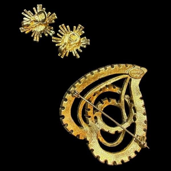 Vintage Designer Costume Jewelry Luxury Lot Trifari Hattie Carnegie Karl Lagerfe - Thumbnail 6