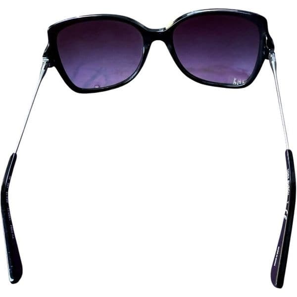 TORY BURCH Sunglasses TY 7094 Black Silver Cat Eye Squares Sunglasses 56[]18 135 - Thumbnail 4
