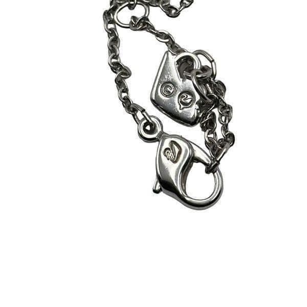 SWAROVSKI CRYSTAL Snowflake Sterling Silver Necklace 18” - Thumbnail 4