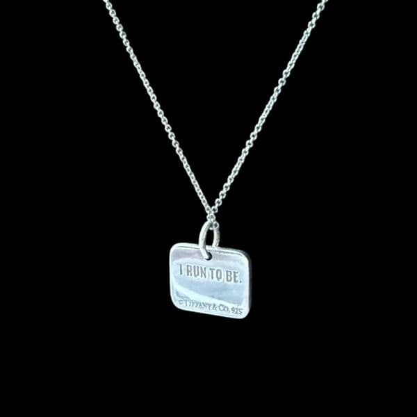 TIFFANY & CO. Jewelry NIKE Womens Marathon Pendant Necklace T&Co. Necklaces Ster - Thumbnail 3