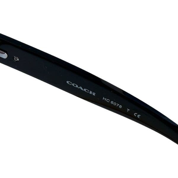 COACH HC6078 Prescription Glasses Black Gold Horse & Carriage Eyeglasses With Ca - Thumbnail 7