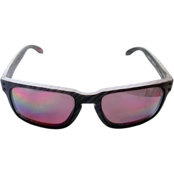 OAKLEY Holbrook OO9102-B7 Unisex Sunglasses Woodgrain Frame Prizm Daily Polarize - Thumbnail 10