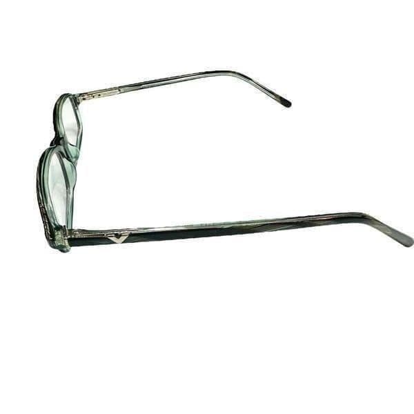 Valentino Unisex Eyeglasses Rectangle Frame Full Black Rim Eyewear With Case - Thumbnail 5