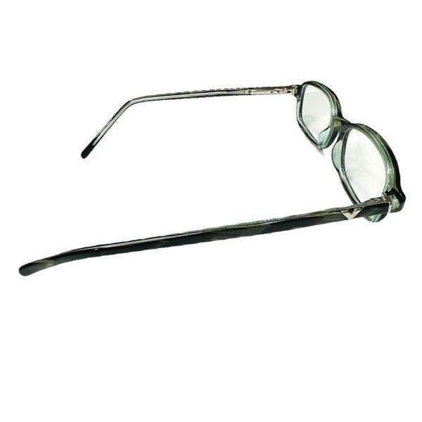 Valentino Unisex Eyeglasses Rectangle Frame Full Black Rim Eyewear With Case - Thumbnail 10