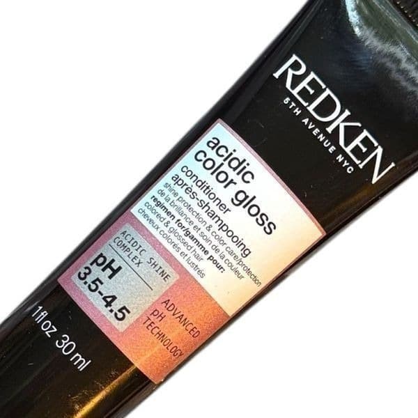 REDKEN Acidic Gloss High Shine Color Care Shampoo Conditioner Travel Set Sulfate - Thumbnail 9
