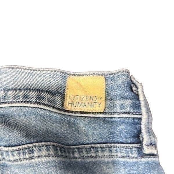 COH CITIZENS OF HUMANITY Premium Vintage Rocket Crop High Rise Skinny Jeans Dist - Thumbnail 7